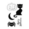 Tampons Clear Happy Halloween pour ajouter de la magie à vos projets créatifs