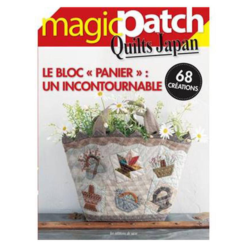 Magic Patch Quilts Japan N° 35 - Magazine de patchwork avec gabarits inclus