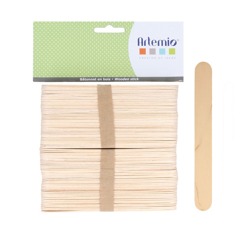 Achetez 80 bâtonnets en bois de qualité supérieure | Artemio
