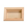 Cadre vitrine en bois 8x12 cm Artémio