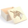 Boîte en bois à décorer Licorne - Personnalisez votre propre boîte à bijoux | Graine Créative