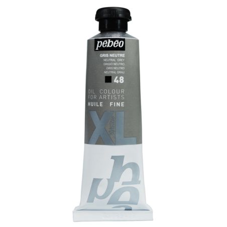 Peinture à l'huile Pébéo 37ml Gris Neutre 048