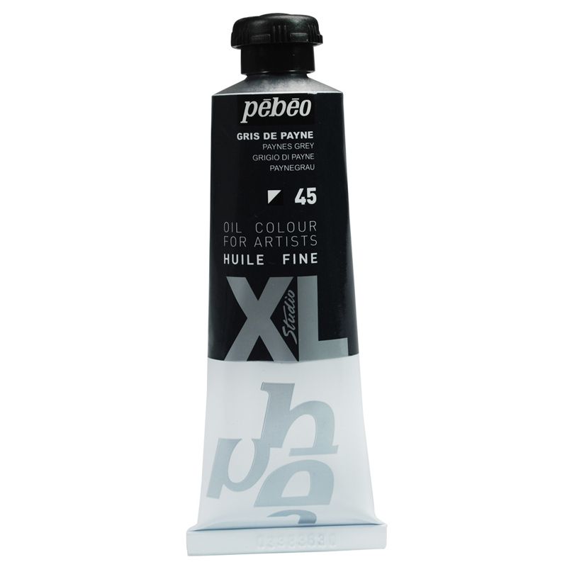 Peinture à l'huile Pébéo 37ml Gris de Payne 045