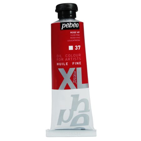 Peinture à l'huile Pébéo 37ml Rose Vif 037