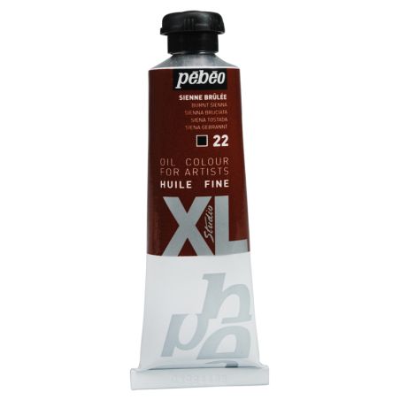 Peinture à l'huile Pébéo 37ml Sienne Brûlée 022