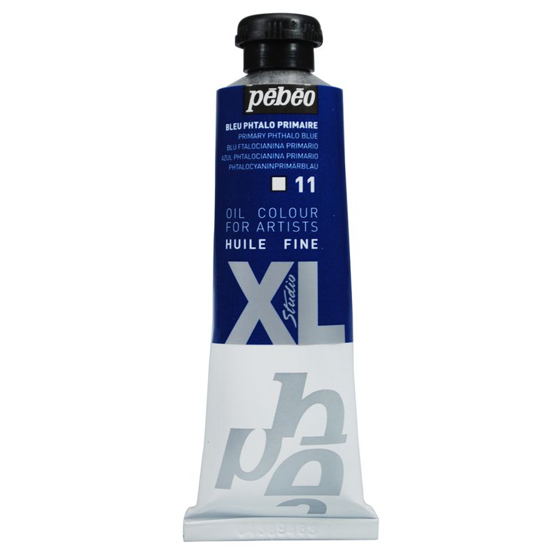Peinture à l'huile Pébéo 37ml Bleu phtalocyanine Primaire 011