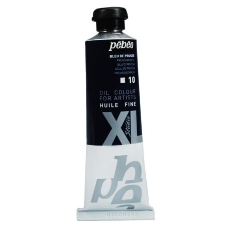 Peinture à l'huile Pébéo 37ml Bleu de Prusse 010