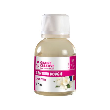 Parfum à Bougie Senteur Jasmin 27 ml - Graine Créative