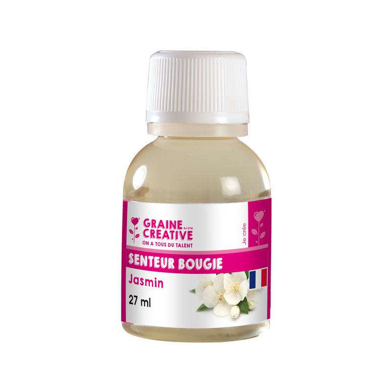 Parfum à Bougie Senteur Jasmin 27 ml - Graine Créative