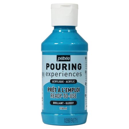 Bleu Turquoise n°18 Pouring 118ml – Pébéo