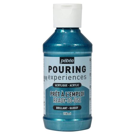 Bleu Cobalt Métallique n°28 Pouring 118ml – Pébéo