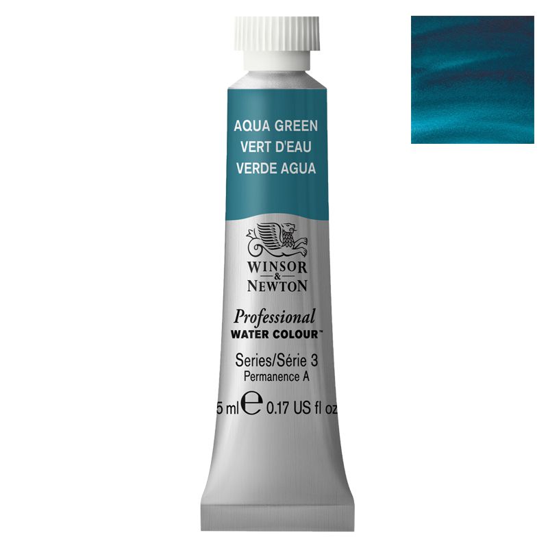 Aquarelle extra-fine W&N tube 5ml - Vert d'Eau 697