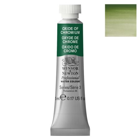 Aquarelle extra-fine W&N tube 5ml - Oxyde de Chrome 459