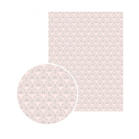 Papier patch GluePatch Demi Spirale 30x40 cm - Graine Créative - Motif géométrique