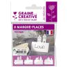 8 Marque-places Village – Graine Créative