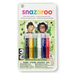 6 Sticks de Maquillage Basiques Snazaroo