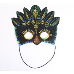 3 Masques à Gratter Aventure - Graine Créative