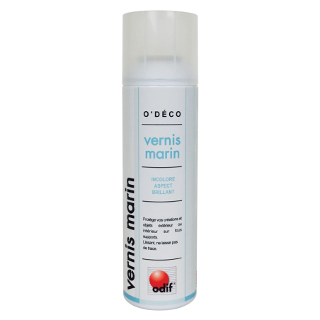 Vernis marin spray 400ml - Protégez et embellissez votre bateau dès maintenant