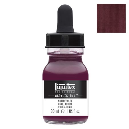 Encre acrylique Liquitex Ink Violet Feutré 30ml
