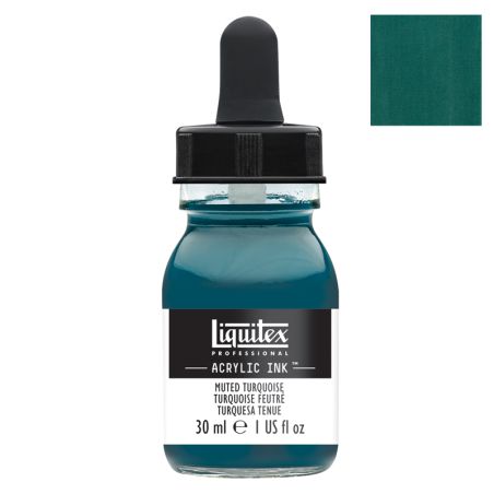 Encre acrylique Liquitex Ink Turquoise Feutré 30ml