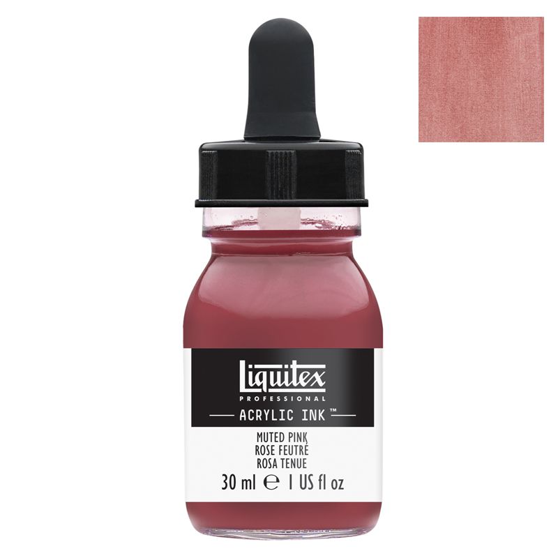 Encre acrylique Liquitex Ink Rose Feutré 30ml