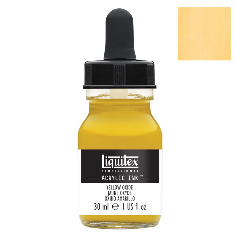 Encre acrylique Liquitex Ink Jaune de Mars 30ml