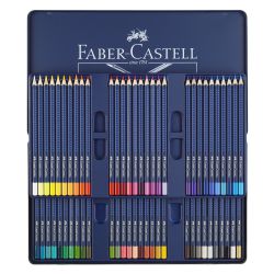 60 Crayons Art Grip Aquarelle Boite métal Faber-Castell
