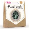 Kit Punch Needle Feuille ø20cm Graine créative