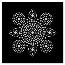 Slow&Art 5 Cartes à Décorer Mandalas + 4 Crayons