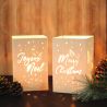 Photophore Papier Joyeux Noël 15x10cm – Graine Créative