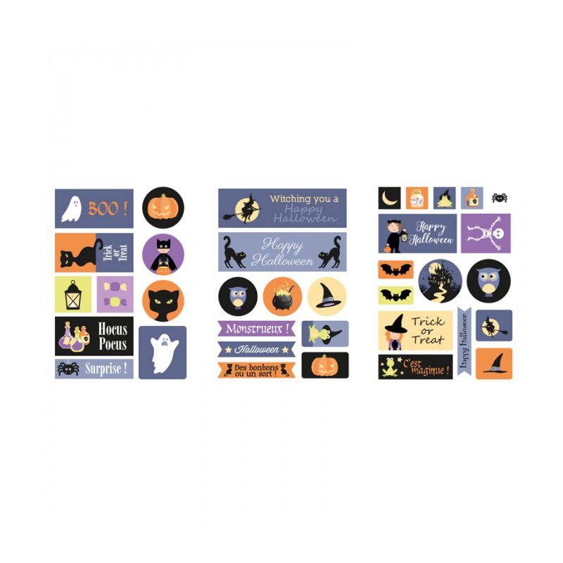 Stickers Sorcière Halloween 3F Artémio