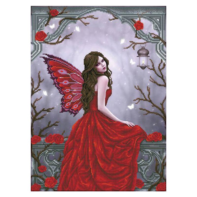 Diamond Dotz Winter Rose Fairy