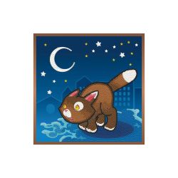 Broderie diamant Dotz Box Fearless Cat