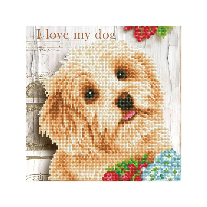 Diamond Dotz I love my dog