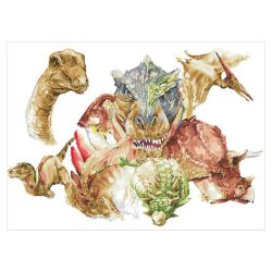 Diamond Dotz Les dinosaures
