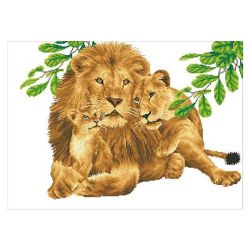 Diamond Dotz La Famille des Lions