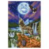 Diamond Dotz Loup dans la Nuit