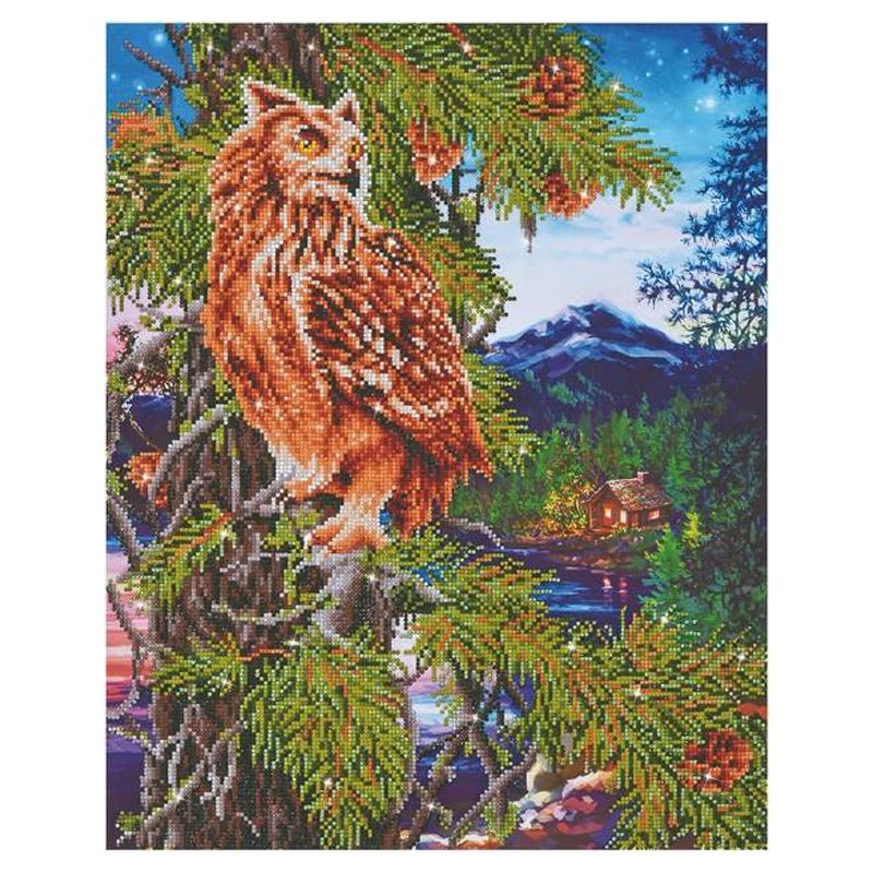 Diamond Dotz Hibou au Crépuscule