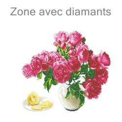 Diamond Dotz Roses près de la fenêtre