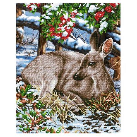 Diamond Dotz La Biche en Hiver