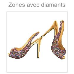 Diamond Art Talons Aiguilles