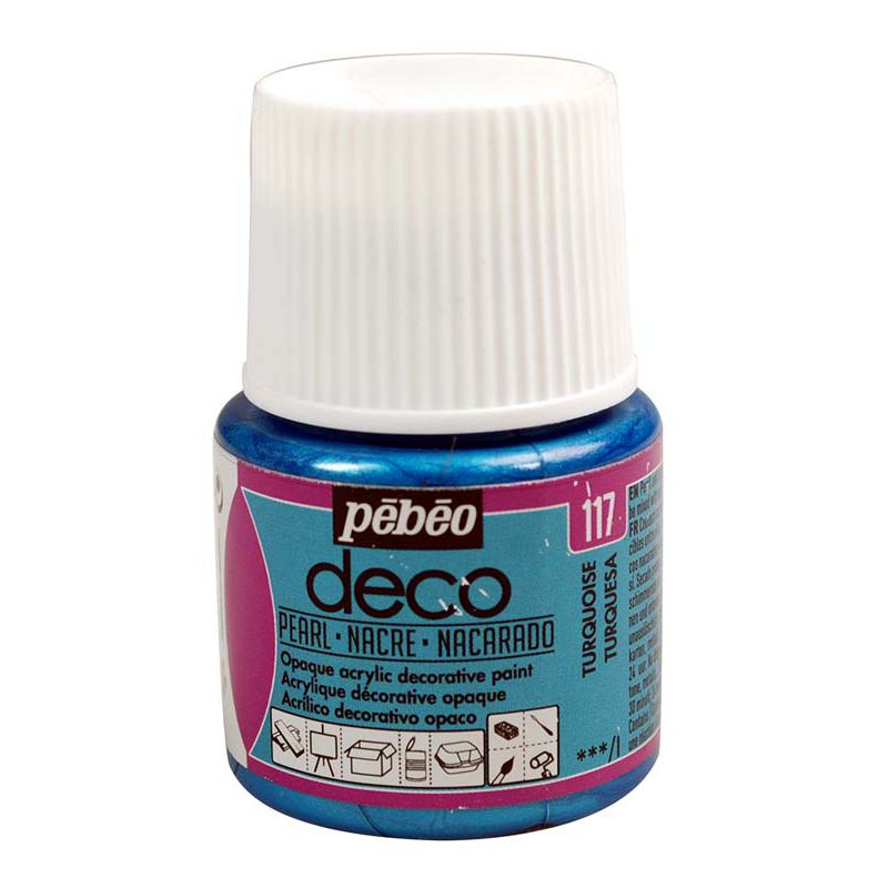 Pébéo Déco 117 Turquoise nacré
