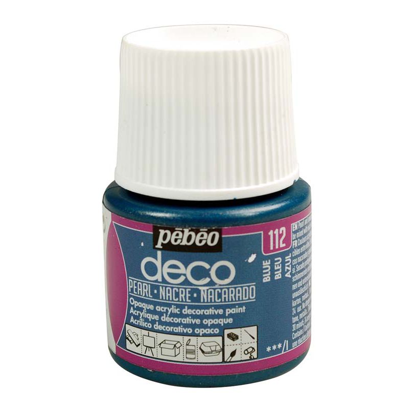 Pébéo Déco 112 Bleu nacré