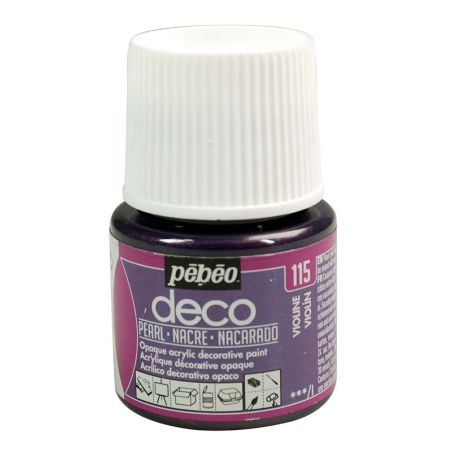 Pébéo Déco115 Violine nacré