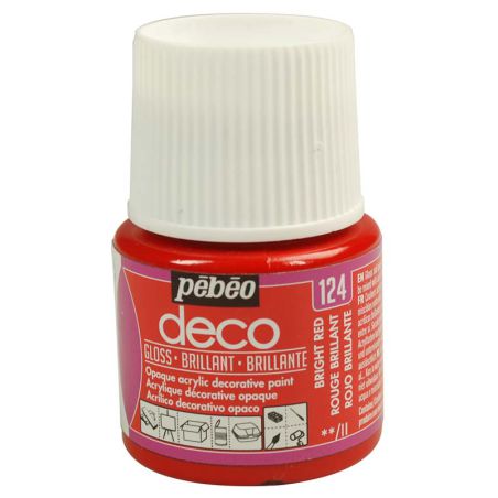 Pébéo Déco 124 Rouge brillant