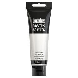 Peinture Liquitex Basics Blanc Iridescent 238