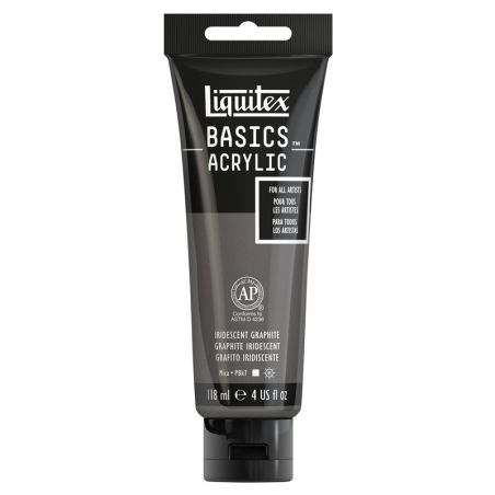 Peinture Liquitex Basics Graphite Iridescent 049