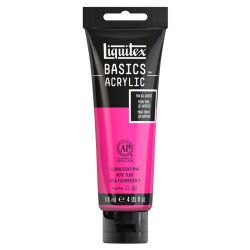 Peinture Liquitex Basics Rose fluo 987