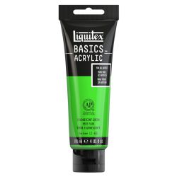 Peinture Liquitex Basics Vert fluo 985