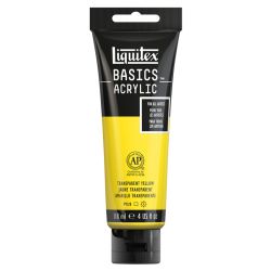 Peinture Liquitex Basics Jaune transparent 045
